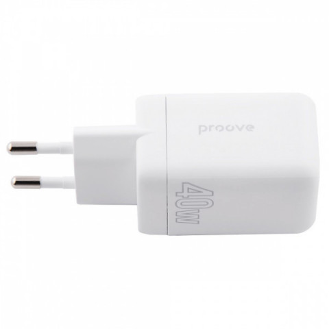 МЗП Proove Silicone Power 40W (Type-C + Type-C) black Купити в Україні