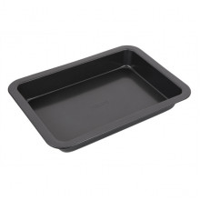 Форма для випікання Ardesto Gemini, 37.6x27x4.8см, вуглецева сталь, прямокутна, сірий