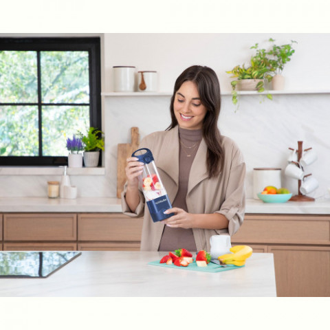 Акумуляторний портативний блендер Nutribullet NBP003NBL