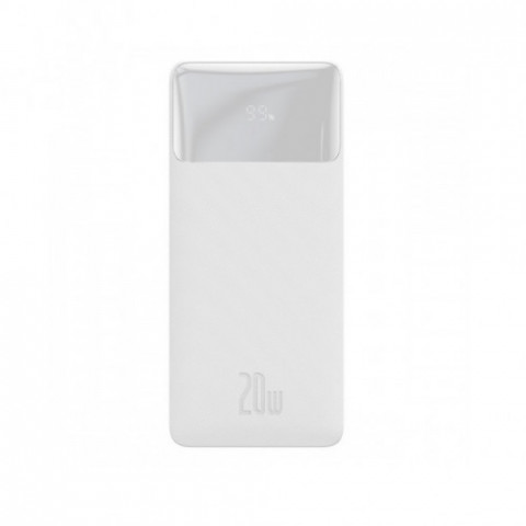 Універсальна мобільна батарея Baseus Bipow 20000mAh, 20W, White (PPBD20K/29492)