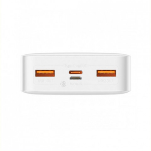 Універсальна мобільна батарея Baseus Bipow 20000mAh, 20W, White (PPBD20K/29492)