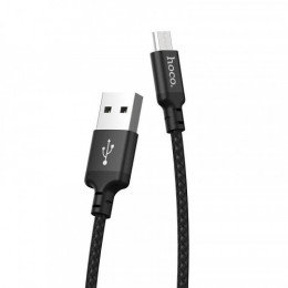 Кабель Hoco X14 Times Speed MicroUSB Black 1m (HC-X14-MBK)