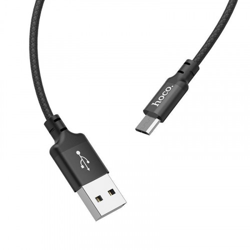 Кабель Hoco X14 Times Speed MicroUSB Black 1m (HC-X14-MBK)