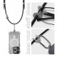 Ремінець для смартфону ArmorStandart Silicone Rope Titanium Black with Grey holder (ARM76273)