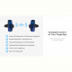 Bluetooth-гарнітура iMiki SP1 Blue