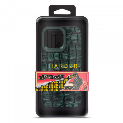 Чохол Harder Kaiju Skin для Apple iPhone 14 Pro Max Green (ARM76864)