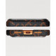 Чохол Pitaka Edge Ultra-Slim для iPhone 17 Pro Monogram Black/Orange (KI1704PTK)