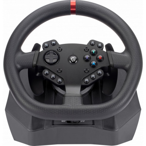 Ігрове кермо GamePro RW575PM з педалями та коробкою передач XBOX ONE/PS4/PS3/PC/SWITCH Купити в Україні