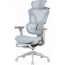 Крісло офісне OfficePro Elite OC950GLB Gray/Light Blue