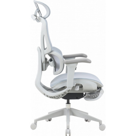 Крісло офісне OfficePro Elite OC950GLB Gray/Light Blue Купити в Україні