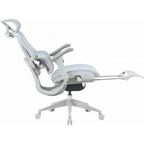 Крісло офісне OfficePro Elite OC950GLB Gray/Light Blue Купити в Україні