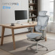 Крісло офісне OfficePro Elite OC950GLB Gray/Light Blue Купити в Україні
