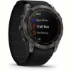 Смарт-годинник Garmin Enduro 2 Sapphire Carbon Gray DLC Titanium with Black UltraFit Nylon Strap (010-02754-13)