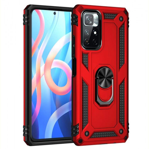 Чохол-накладка BeCover Military для Xiaomi Poco M4 Pro 5G Red (707122)