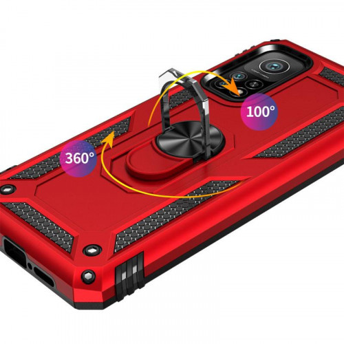 Чохол-накладка BeCover Military для Xiaomi Poco M4 Pro 5G Red (707122)