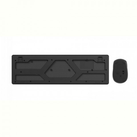 Комплект (клавіатура, миша) Maxxter KMS-WCM-02B-UA Black