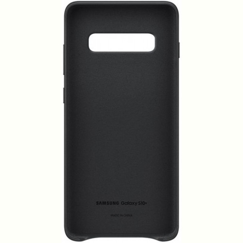 Чохол-накладка Samsung Leather Cover для Samsung Galaxy S10+ SM-G975 Black (EF-VG975LBEGRU)