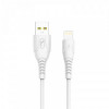 Кабель SkyDolphin S08L USB - Lightning 1м, White (USB-000560)