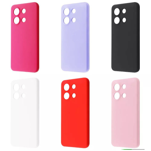 Чохол-накладка Wave Full Silicone Cover для Xiaomi Redmi Note 13 Pro 4G/Poco M6 Pro 4G White