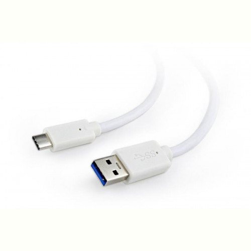 Кабель Cablexpert (CCP-USB3-AMCM-W-0.5M) USB3.0 - USB Type-C, 0.5 м, преміум, білий