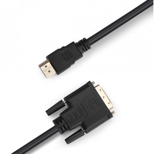 Кабель ProLogix (PR-HDMI-DVI-P-01-30-3m) Premium HDMI-DVI M/M Single Link, 18+1, V1.3, 3м