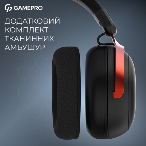 Бездротова ігрова гарнітура GamePro Asgard Freya Pro (HSW201BR) Купити в Україні