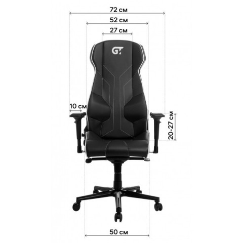 Геймерське крісло GT Racer X-8007 Fabric Dark Gray XL