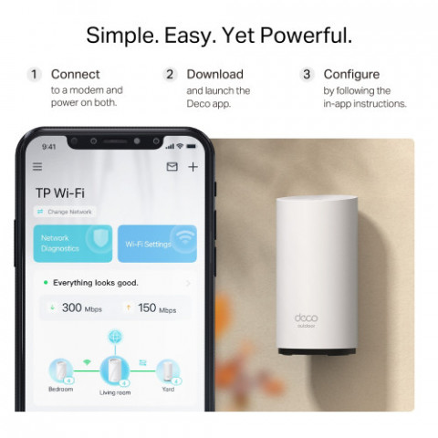 WiFi Mesh-система TP-Link Deco BE25-Outdoor (1-pack)