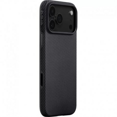 Чохол Pitaka Aramid UltraGuard для iPhone 17 Pro Twill Black/Gray (KI1701PB)
