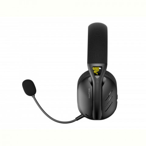 Bluetooth-гарнiтура Hator Hyperpunk 2 Wireless Tri-mode Black (HTA-855)