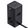 Мережевий фільтр Baseus Power Combo Tower Digital (3*AC+2*USB+2*Type-C 35W 1.5m) black Купити в Україні