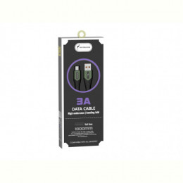 Кабель SkyDolphin S01V USB - microUSB 1м, Dark Green (USB-000584)
