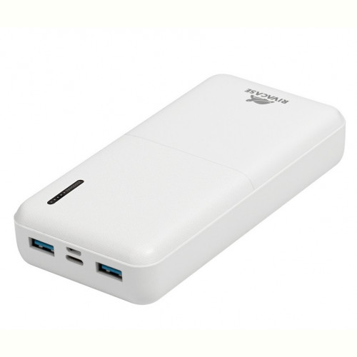 Універсальна мобільна батарея Rivacase VA2572 20000 mAh White (PB931088)