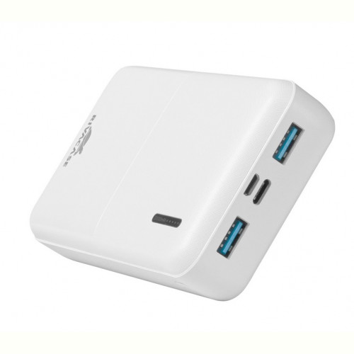 Універсальна мобільна батарея Rivacase VA2572 20000 mAh White (PB931088)