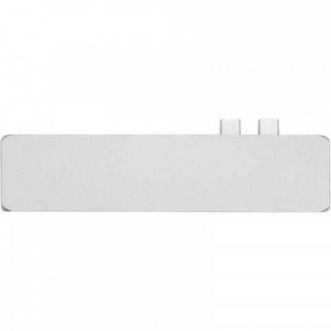 Концентратор USB-C PowerPlant CA911684 USB-C-2хUSB3.0, HDMI, SD, microSD, 2хUSB-C