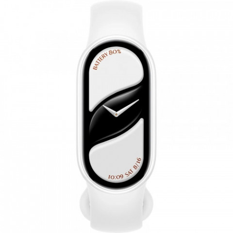 Фiтнес-браслет Xiaomi Smart Band 10 Ceramic Edition Pearl White (BHR07Y5GL)