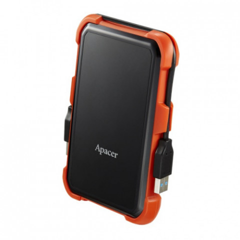 Зовнішній жорсткий диск 2.5" USB 1.0TB Apacer AC630 Black/Orange (AP1TBAC630T-1)