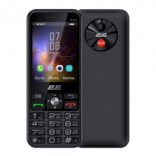 Мобiльний телефон 2E E280 2025 Dual Sim Black + батарея (794300868957)