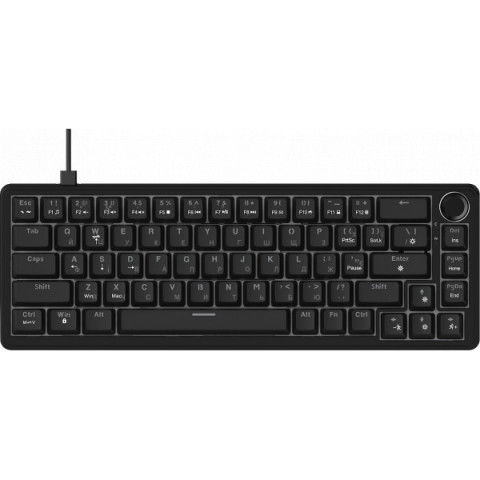 Дротова механічна клавіатура Ajazz AK690 Peach Mist Switch (AK690-PM-B) Купити в Україні