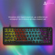 Дротова механічна клавіатура Ajazz AK690 Peach Mist Switch (AK690-PM-B) Купити в Україні