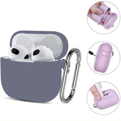 Чохол для навушників BeCover для Apple AirPods (3nd Gen) Light Purple (707183)