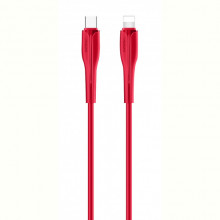 Кабель Usams US-SJ405 USB Type-C - Lightning, 1 м, Red (SJ405USB03)