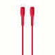 Кабель Usams US-SJ405 USB Type-C - Lightning, 1 м, Red (SJ405USB03)