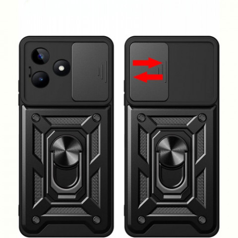 Чохол-накладка BeCover Military для Realme C63 Black (712178)
