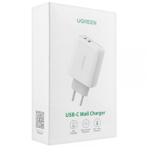 Зарядний пристрій Ugreen CD170 White (60468)