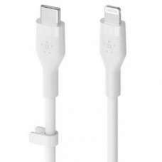 Кабель Belkin BoostCharge Flex USB Type-C - Lightning (M/M), 2 м, White (CAA009bt2MWH) OEM