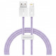 Кабель Baseus Dynamic USB - Lightning (M/M), 2.4A, 1 м Purple (CALD000405)