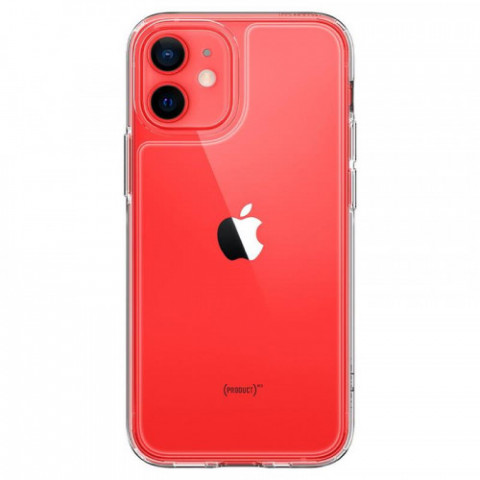 Чохол-накладка Spigen Quartz Hybrid для Apple iPhone 12 Mini Crystal Clear (ACS01748)