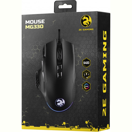 Мишка 2E Gaming MG330 Black (2E-MG330UB) USB