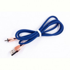 Кабель Dengos USB-microUSB 1м Dark Blue (NTK-M-SET-DBLUE)